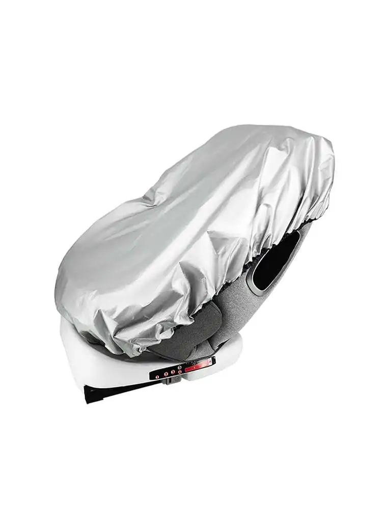 UPF50+ Baby Car Seat Sun Shade Cover - 99% UV Block & Heat Protector with Dual-Directional Installation, Breathable Mesh & Easy