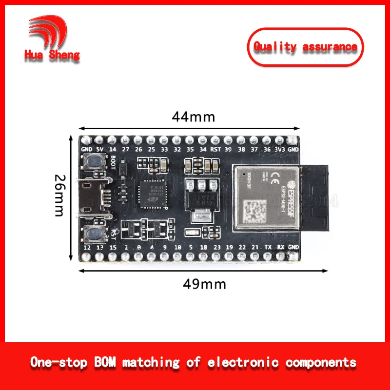 Brand New Original Esp32-Devkitm-1 Development Board Module Equipped with Esp32-Mini-1 Module