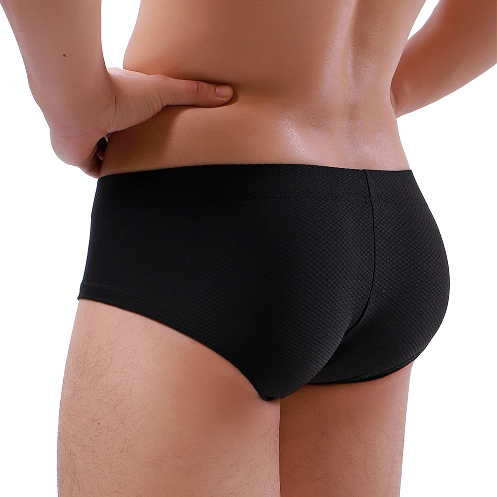 IKingsky-Calzoncillos atrevidos con bulto para hombre, ropa interior Sexy brasileña, bolsa elástica sin costuras, debajo de las bragas