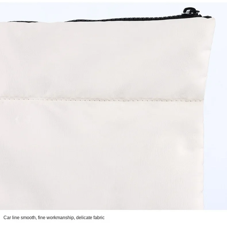 Frauen Baumwolle Gefüllt Kulturbeutel Make-Up Tasche Mode Große Kapazität Make-Up Organizer Tragbare Kosmetische Lagerung Taschen Reise Kulturbeutel – Detail 15