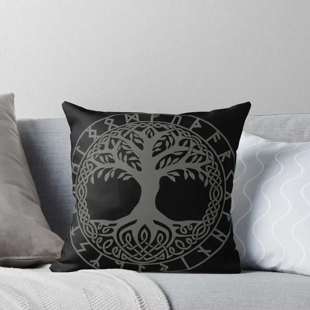 Yggdrasil Throw Pillow Couch Cushions pillow pillowcase Pillowcases Bed Cushions pillow