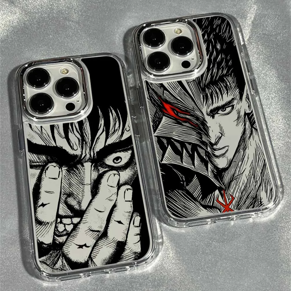 Cool Mercenary Berserk-funda de teléfono oscura para Google Pixel 10 9A 9 8A 8 Pro XL, funda transparente suave de TPU, carcasa creativa