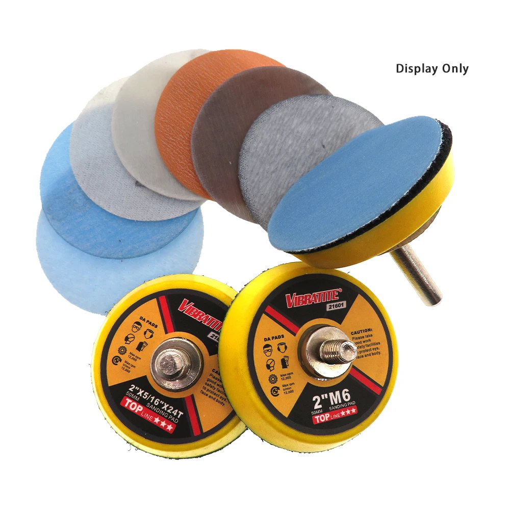 2 Inch Soft Superfine Sanding Disc 50mm Hook&loop Wet Dry Sandpaper 600- 5000 Grits For Car Polisher Sander Automotive Polishing