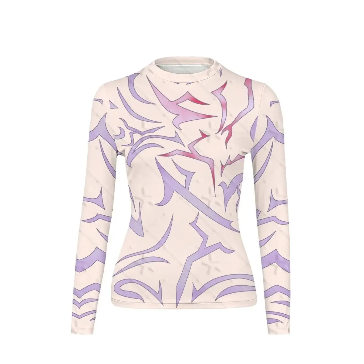 KPop شيطان هنتر رومي جينو تأثيري الوشم قميص رجل إمرأة الشيطان الوشم أعلى الملابس الداخلية الزي هالوين زي للأطفال الكبار #1