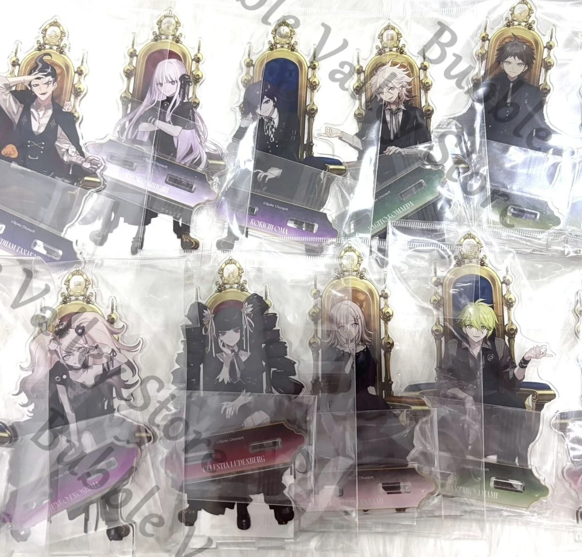 

Anime Genuine Danganronpa Yasuhiro Taeko Nagito Komaeda Hinata Hajime Cosplay Acrylic Figure Stand Cartoon Standing Sign Adorn