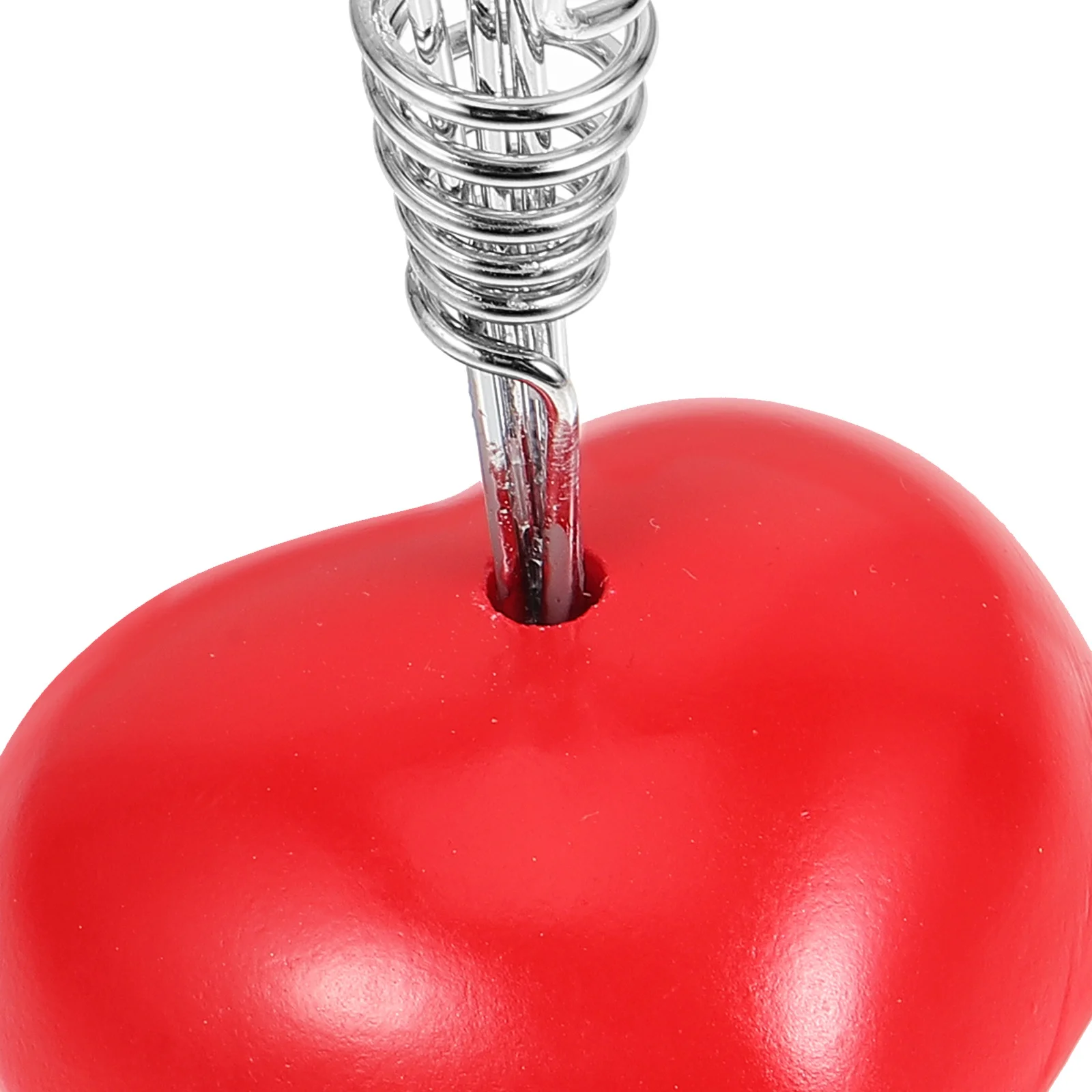 

Heart Shape Photo Holder Clip Tree Silver Red Size 103x3 Inch Base 19x19 Inch Decorative Note Memo Clip for Desk Party Office