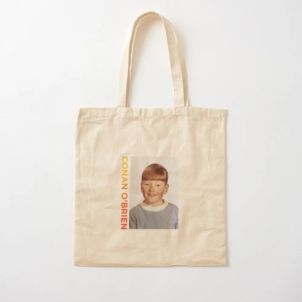 Conan O'Brien Portrait Tote Bag great bag Fabric bag Woman shopper custom tote