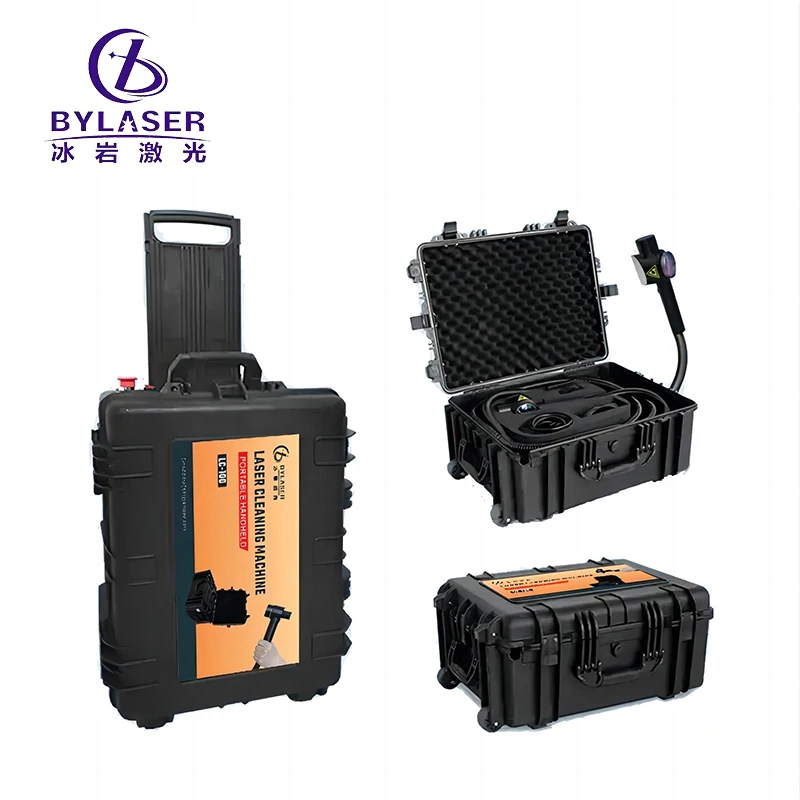 

BingYan High Pressure Laser Welding and Cleaning Machine Laser Paint Stripping 100 Watt Laser Cleaner Price