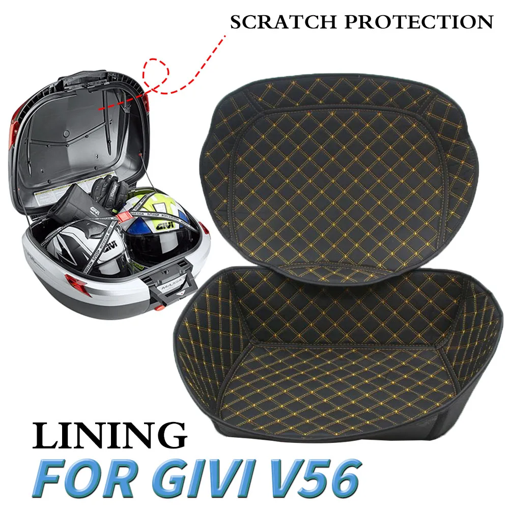 

For GIVI V56 Motorcycle Rear Trunk Case Liner Luggage Box Inner Rear Tail Seat Case Bag Lining Pad Accessories