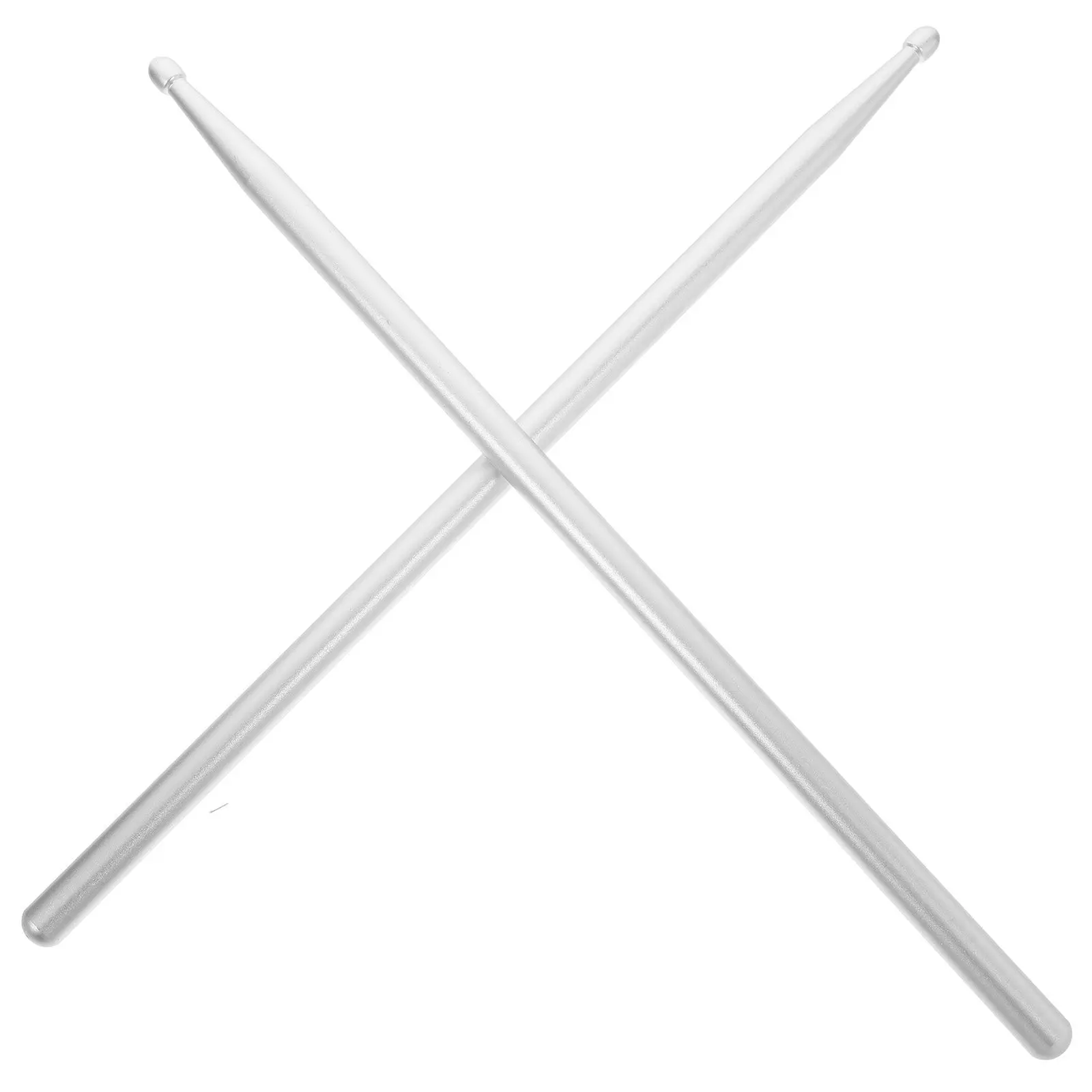 

1Pair Heavy Duty Metal Drumsticks 5A Aluminum Drum Sticks for Daily Practice Cafe Concert Band Performance Drum Accessories