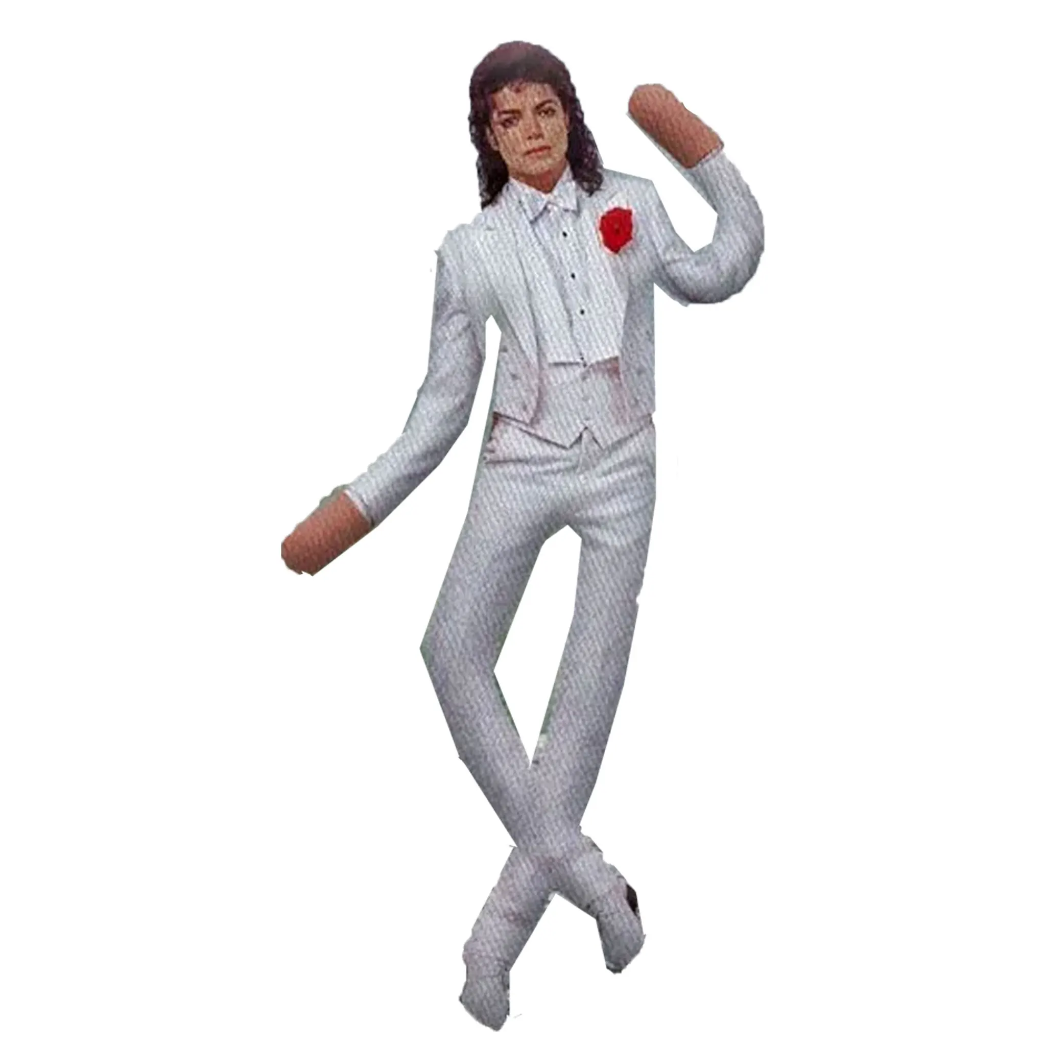 Anime Cosplay MJ Michael Jackson Plüschfigur, Plüschpuppe, Stofftier, Raumdekoration, abstrakte Bewegliche Requisiten – Detail 26