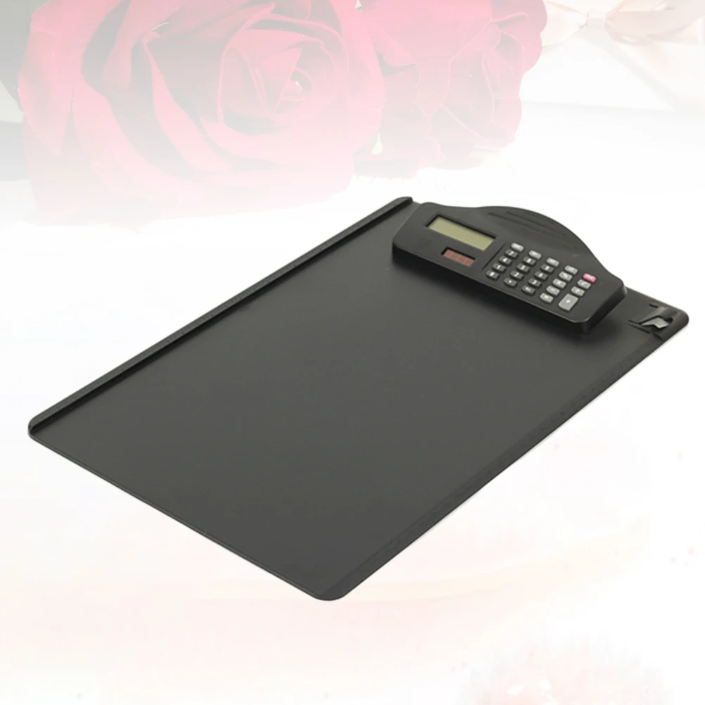 Пластиковый буфер обмена формата А4 с калькулятором, многофункциональная папка для файлов для офисных документов, органайзер, держатель для письма, канцелярские принадлежности