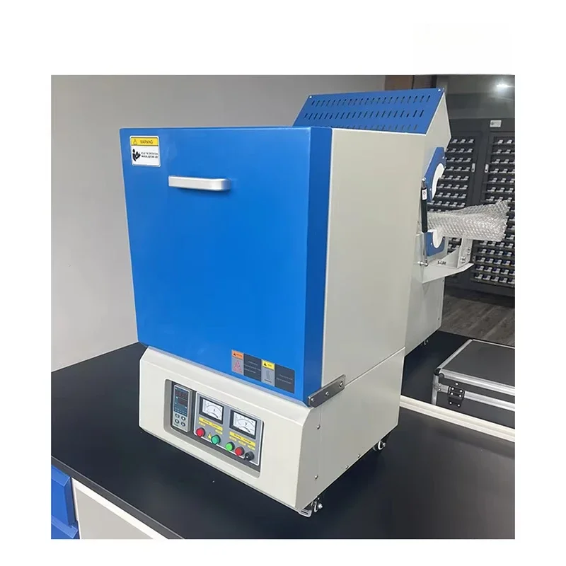 High Temperature Electric Muffle Furnace up to 1800C Heat Muffle Box Furnace Oven Price with Two Different Chamber Size for Lab