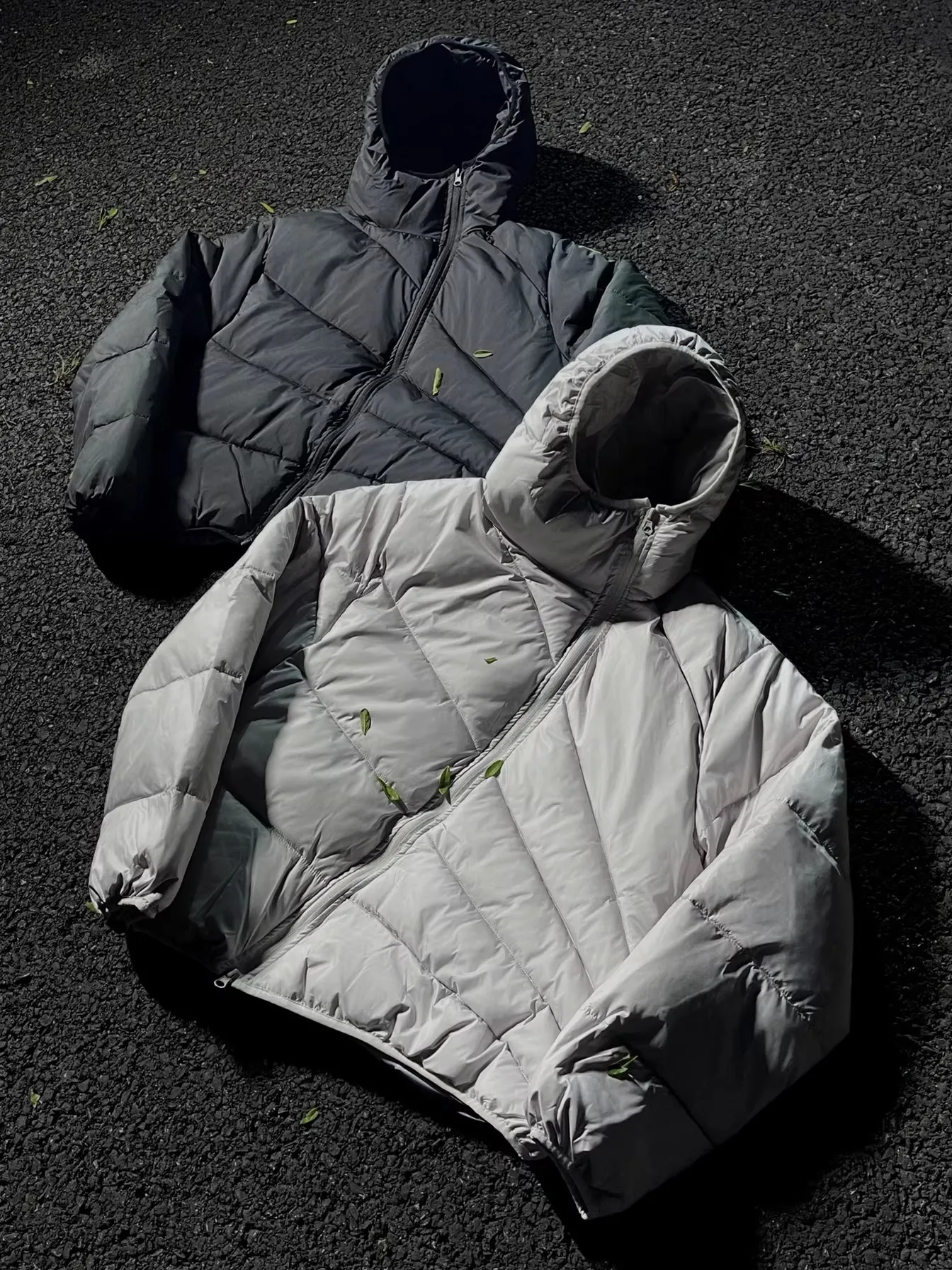 

Bla Hooded Cotton Jaet Men's Winter Asymmetrical Zipper Deconstructed oulder ort Warm Outerwear Stand Fit Polyester