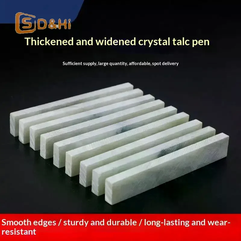 Slate Pencil Soft Mineral Strips For Metal Cutting Scribing Crystal Talc Pen Construction Marking Plaster Pen Dust-free Chalk