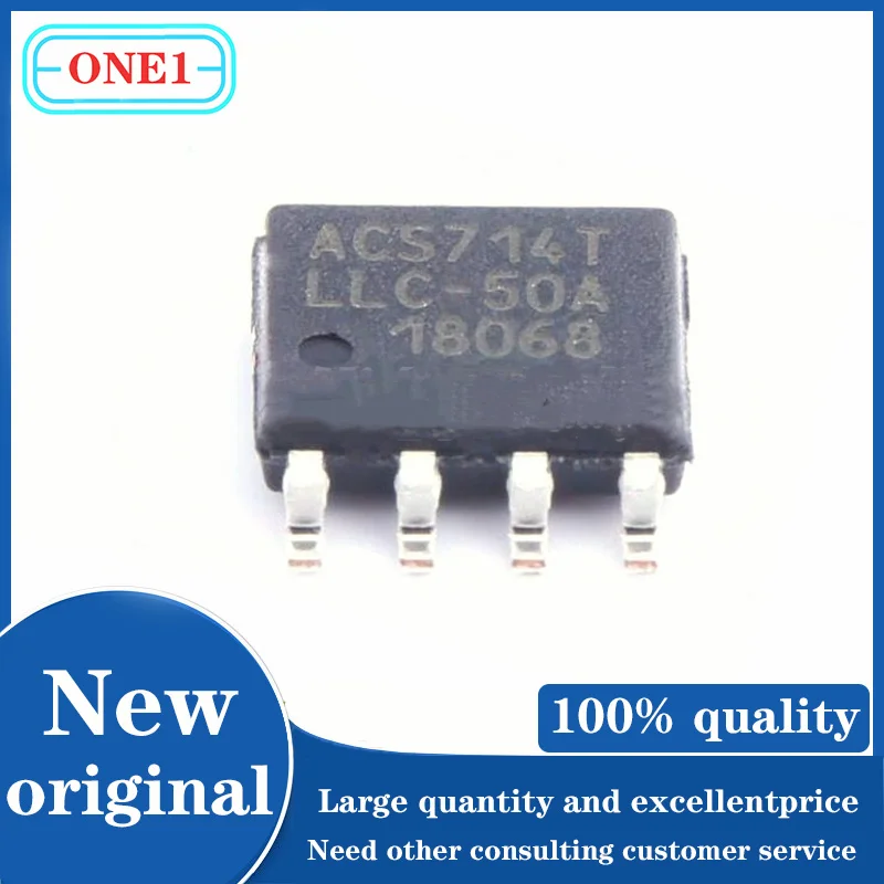 1PCS/lot New original ACS714LLCTR-50A-T ACS714LLCTR-50A ACS714LLCTR 50A SOP-8 Current Sensors ROHS