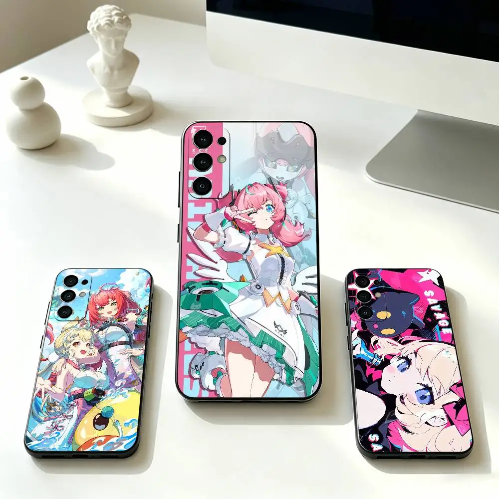 Angels of Delusion ZZZ  Phone Case Black Silicone Soft For Samsung S25,S24,S21,S22,S23,S30,Ultra,S20,Plus,Fe,Lite