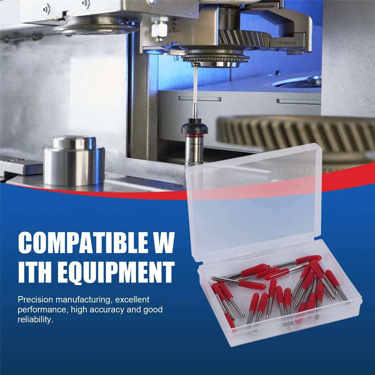 25 Stuks 45 Graden voor Roland Snijplotter Vinyl Cutter Mes Blade Hoge Hardheid Wolfraamcarbide Machine Tool ZJY