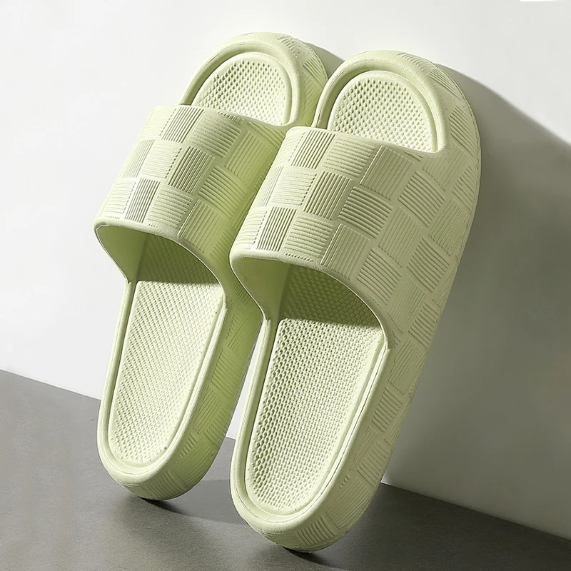 

Thick Platform Slippers for Women Home Soft Sole Pillow Slides Sandals Woman Summer Beach Non Slip Flip Flops Bathroom Slippers