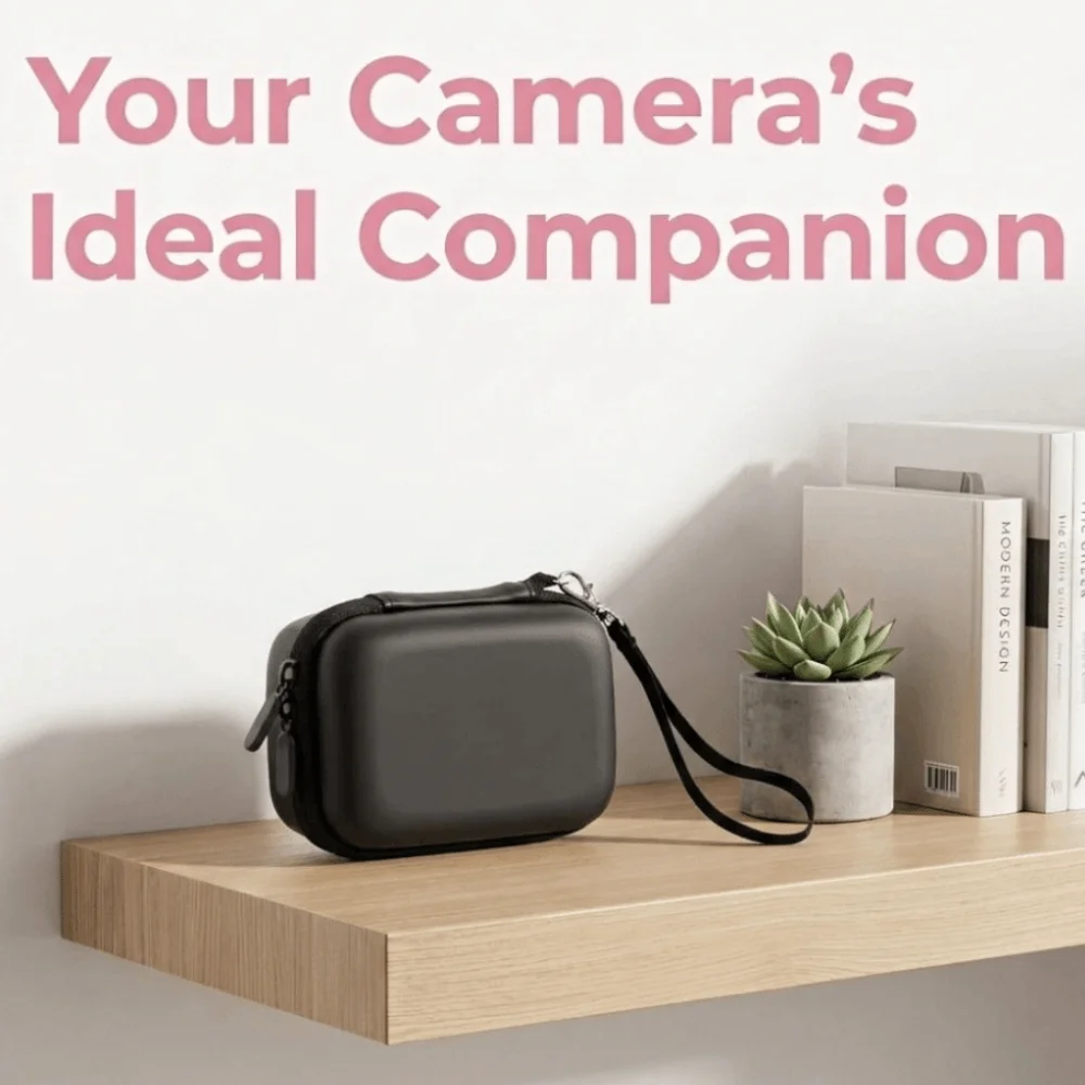 Hard Shell Camera Case Waterproof Dustproof Digital Camera Storage Box Universal Portable Protective Carrying Bag
