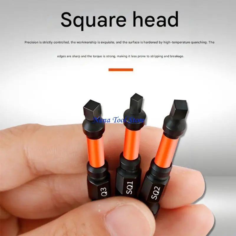 31GJ Multi Size Screwdriver Bit Shockproof Tip Heavy Duty Construction Material