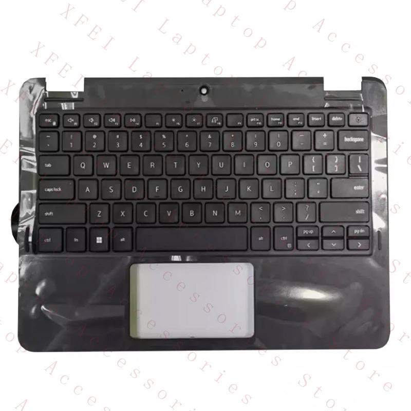 

D New Palmrest Upper Case US NBL Keyboard For Dell Latitude 11 3140 E3140 04T5PG