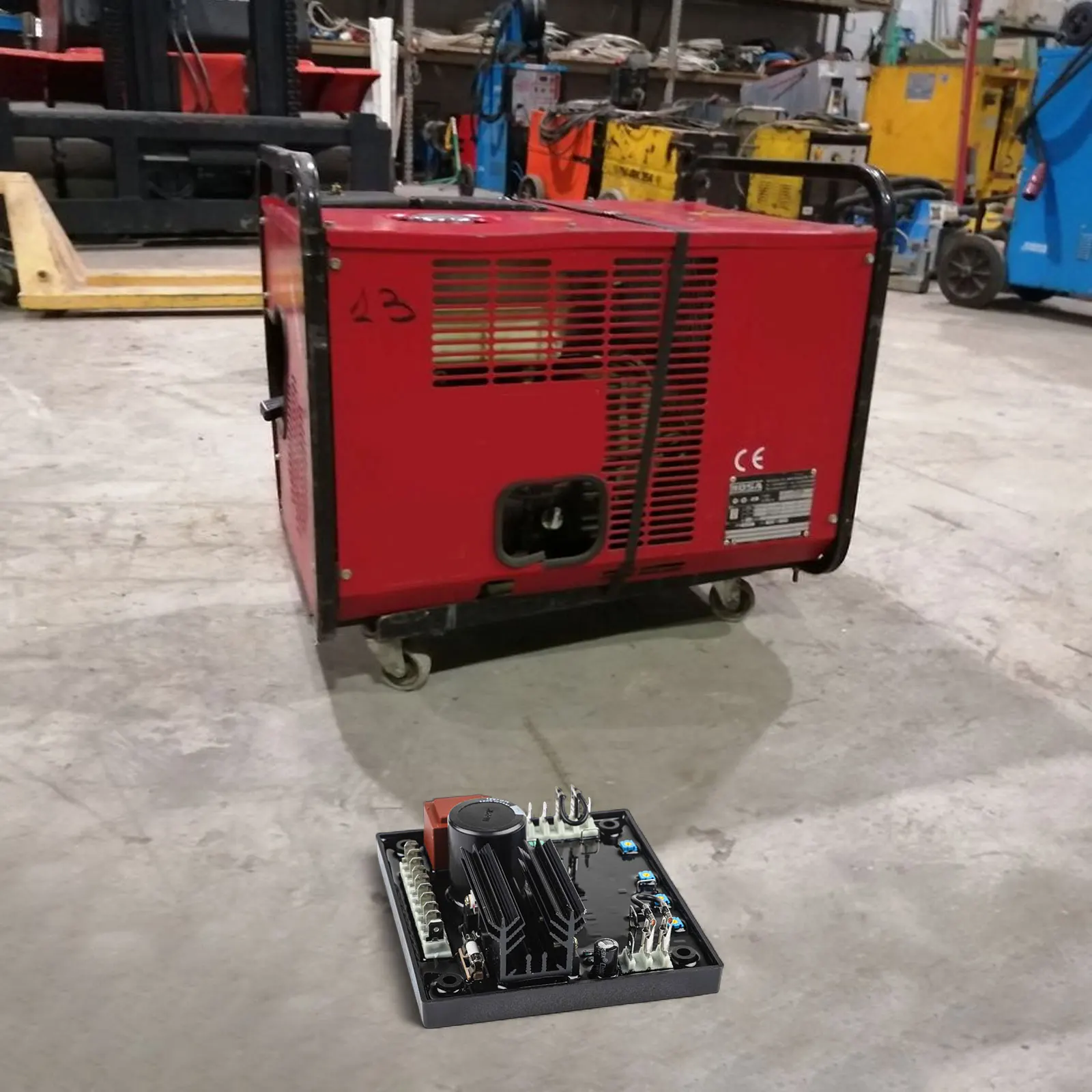 

Инновационный дизайн AVR R438 обеспечивает отличную производительность в условиях высокой вибрации в генераторах.