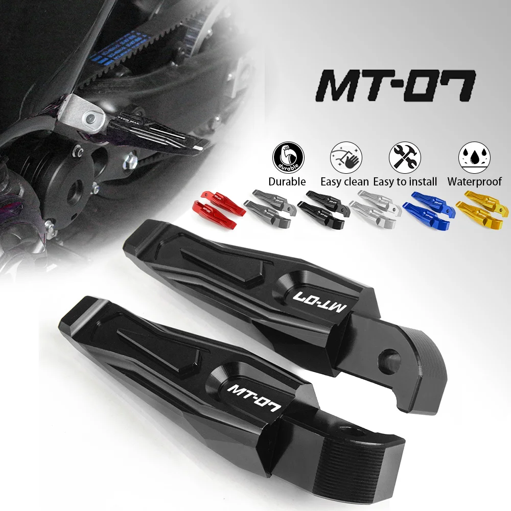 

MT07 mt07 07MT MT 07 mt 2013 2014 2015 2016 2017 2018 2019 2020 For Yamaha Motorcycle CNC Folding Rearset Foot Pegs accessories