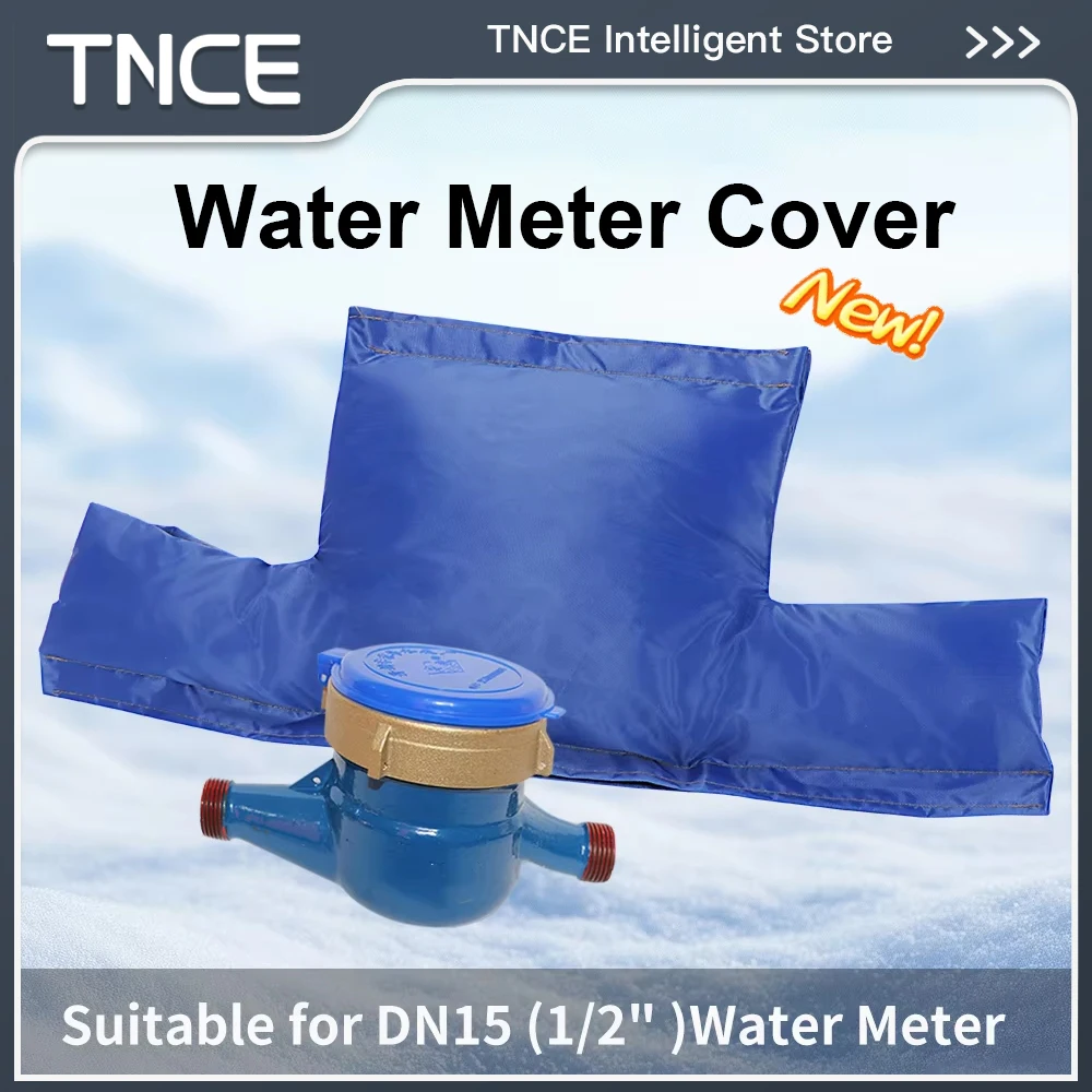 TNCE Winter Freeze Protection Water Meter Cover Removable Insulated Polyester Outdoor Pipe Protector for Pressure Vacuum Breaker