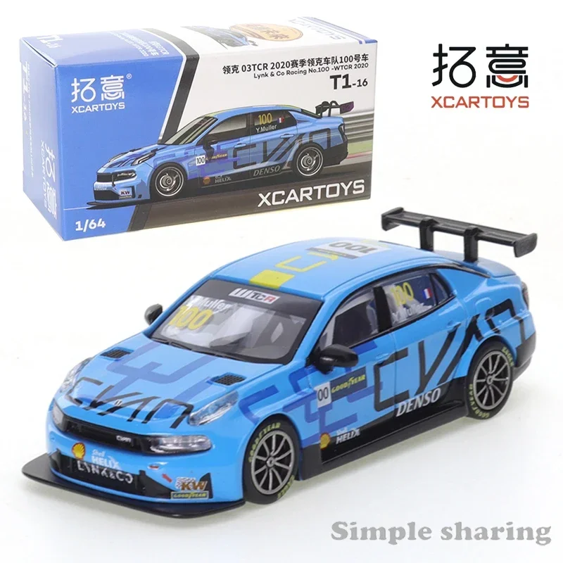 

XCARTOYS1/64 Diecast Alloy Car Model Lynk&Co Racing No.100-WTCR 2020 Friends Gifts Collect Ornaments Kids Toys Boys