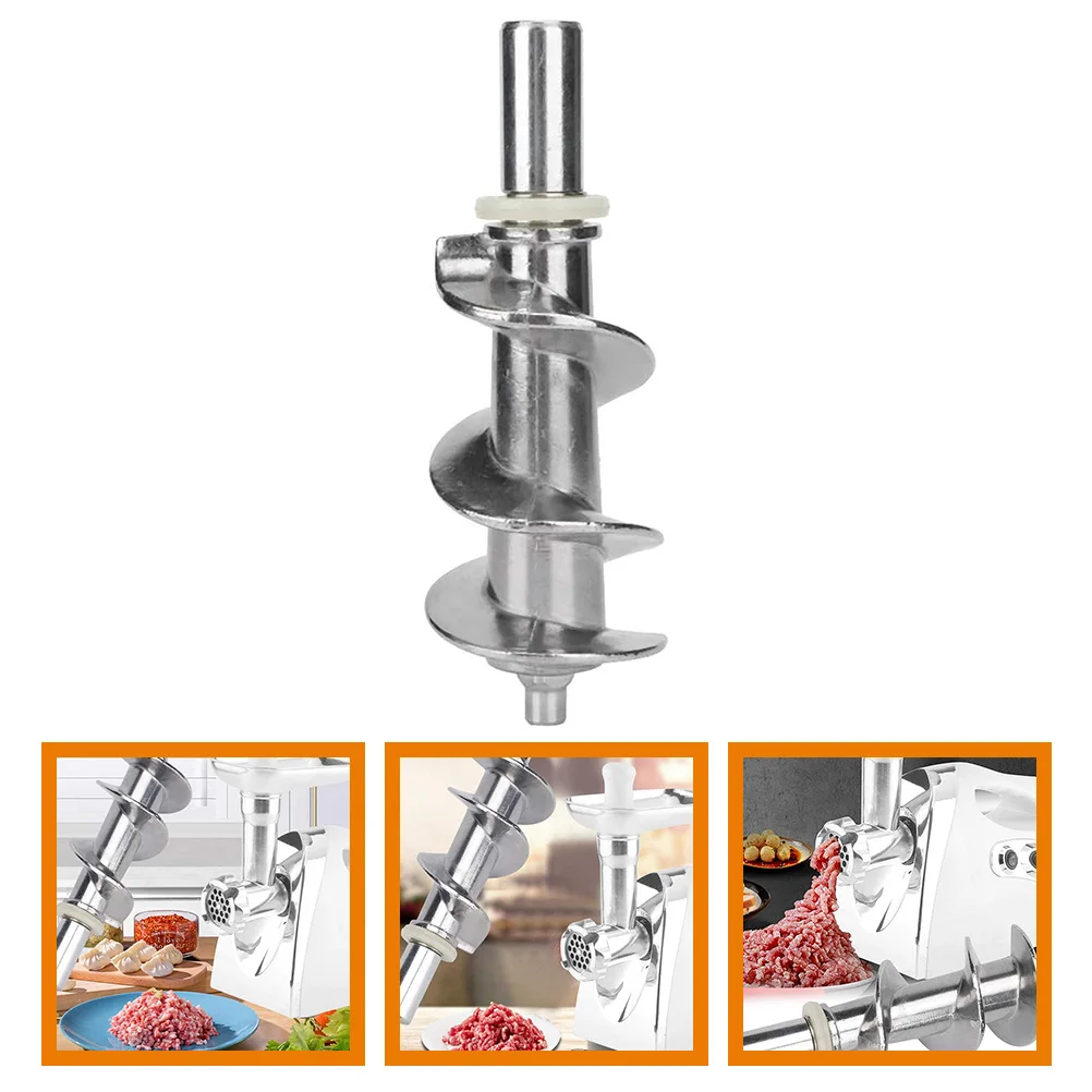 

Meat Grinder Parts 4 2 Stainless Steel Mincer Screw Replacement Easy Install Kitchen Accessories Electric Meat Grinder