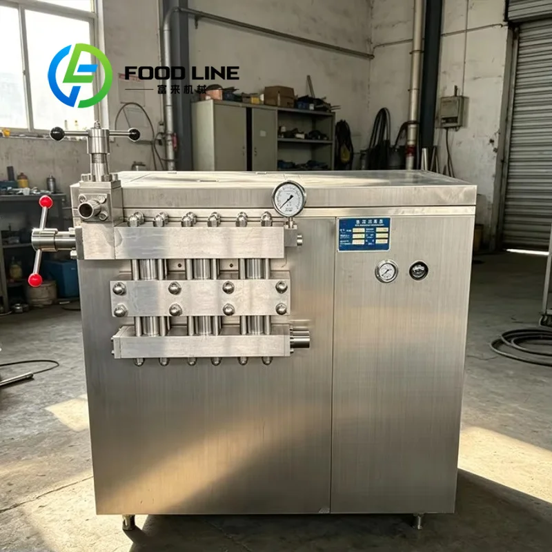 Large‑Capacity Industrial Homogenizer Continuous Working Support High Production Efficiency Ideal For Large‑Scale Dairy Factory