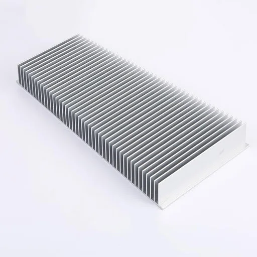 Aluminum Water Cooling Die Casting Heat Sink with Folded Bonded Fin