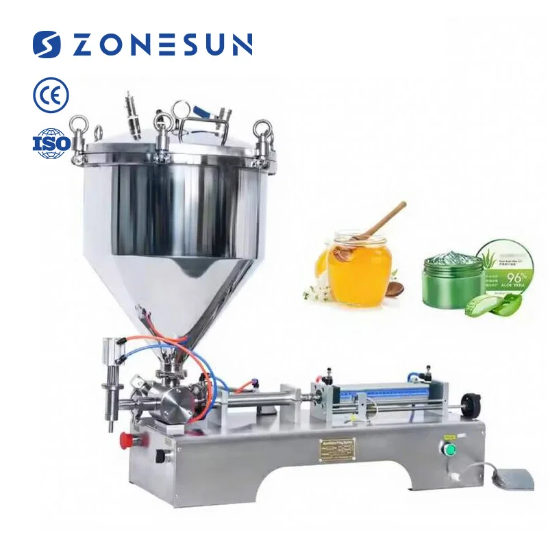 

ZS-GTP1 Автоматическая машина для розлива дезинфицирующего средства для рук, меда, соусов, гелей, кремов и паст под давлением