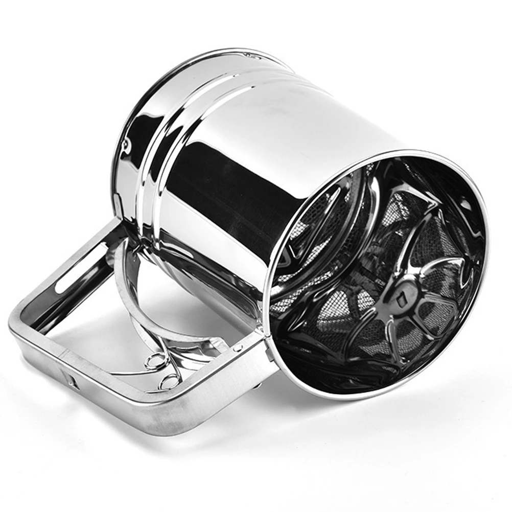 

Flour Sieve Dishes for Baking Supplies Kitchen Gadgets Bakeware Fine Mesh Strainer Sifter Cake Filter Sifting