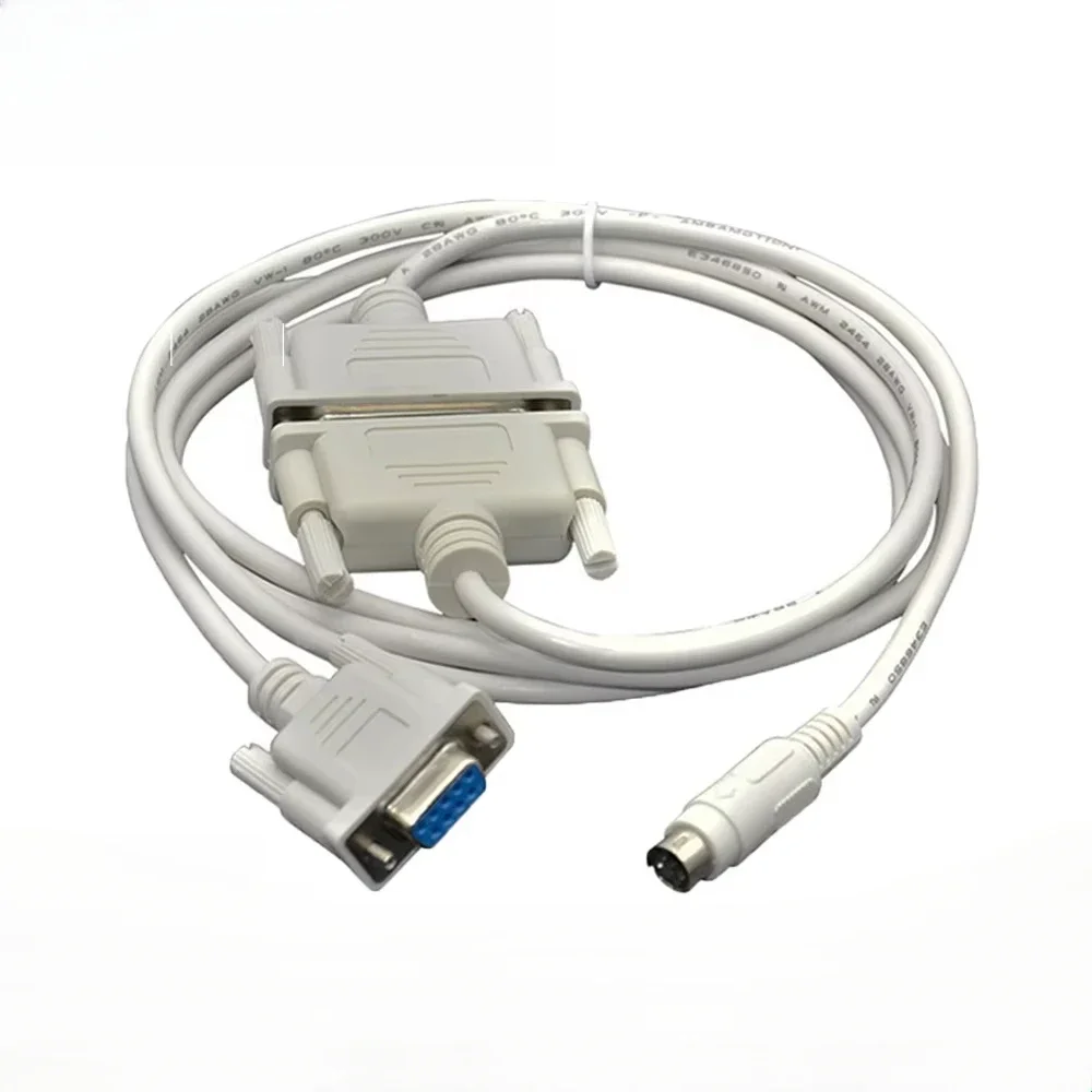 Amsamotion SC-09 Programming Cable For Mitsubishi FX& A Series PLC RS232 Convert RS422 Port Download Line SC09