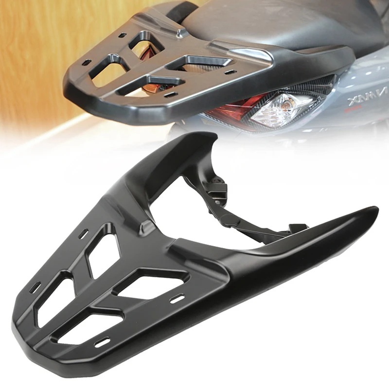 

Задний кронштейн для багажа, долговечный полый багажник для мотоцикла, алюминиевый сплав, простая сборка для Nmax155 Nmax125