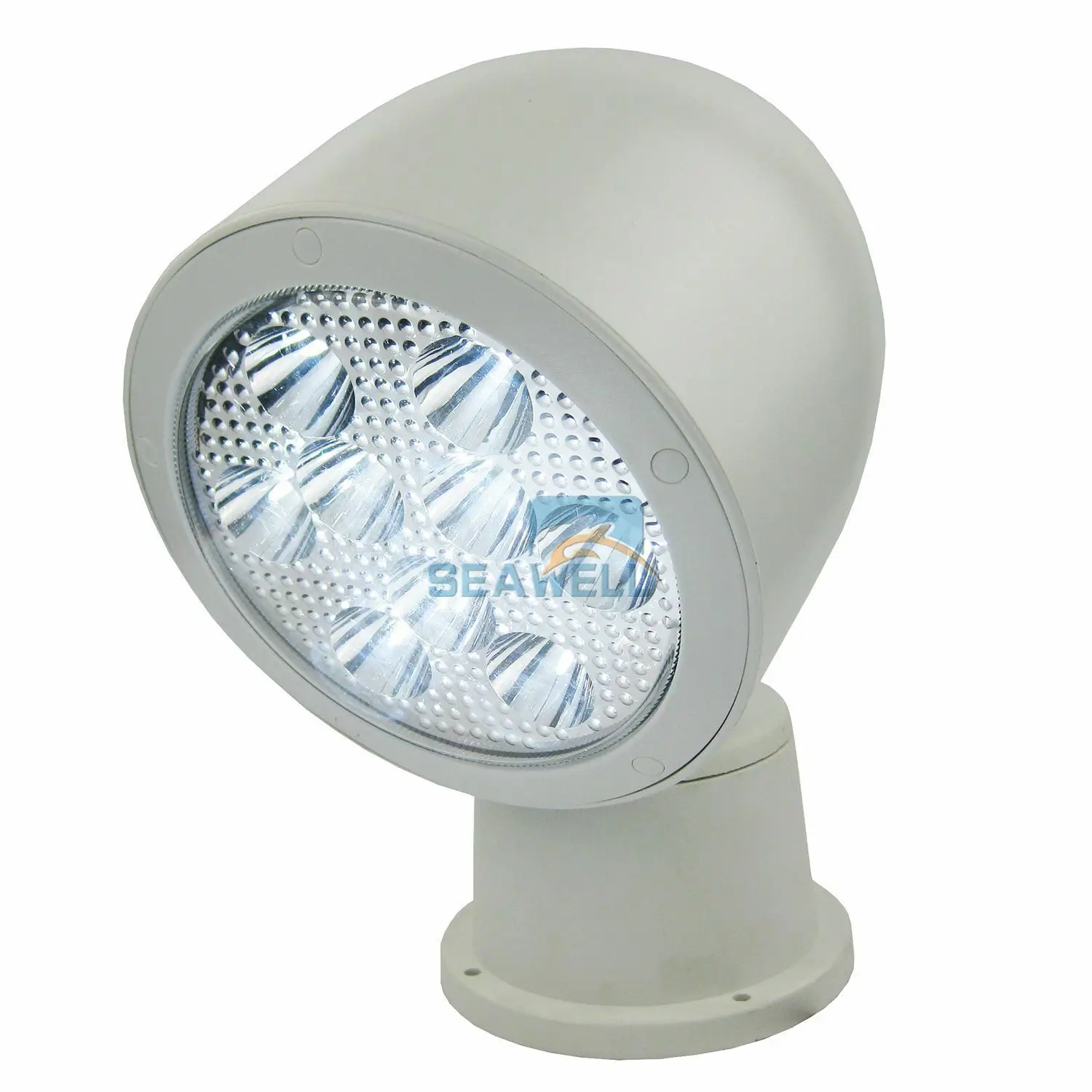 Reflector económico para barco marino, dispositivo inalámbrico con control remoto, Led, 10V-30V, 21W