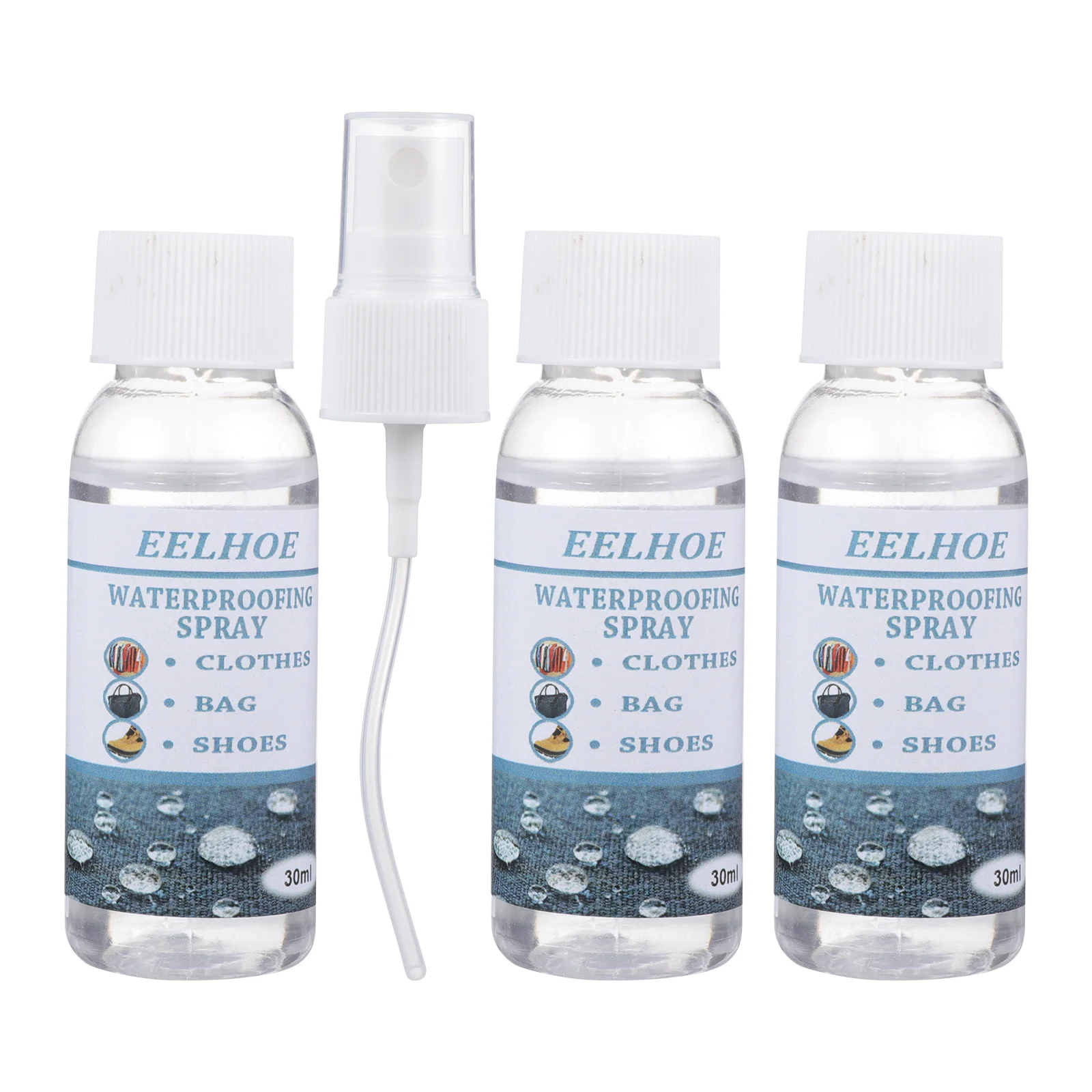 3pcs Durable Safe Useful Protective Spray Stain Protectors Spray Waterproof Spray for Shoes Bags Clothes