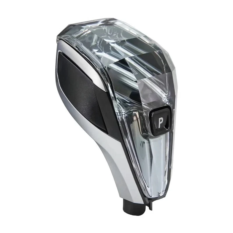 Car Accessories Crystal Shift Knob LED Gear Selector Color Changing with Gear Upgrade Compatible