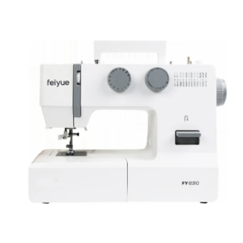 

FEIYUE Leapfrog Sewing Machine Home Multi functional Electric Clothing Cart e310 Gray Desktop Thick Lock Edge High Power Mom