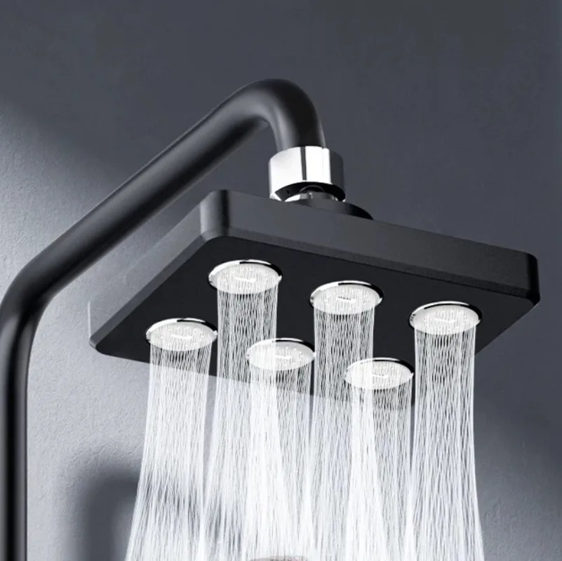 

360 ° Мини-насадка для душа под давлением, большая насадка для душа с дождевой водой, насадка для душа, аксессуары для ванной комнаты