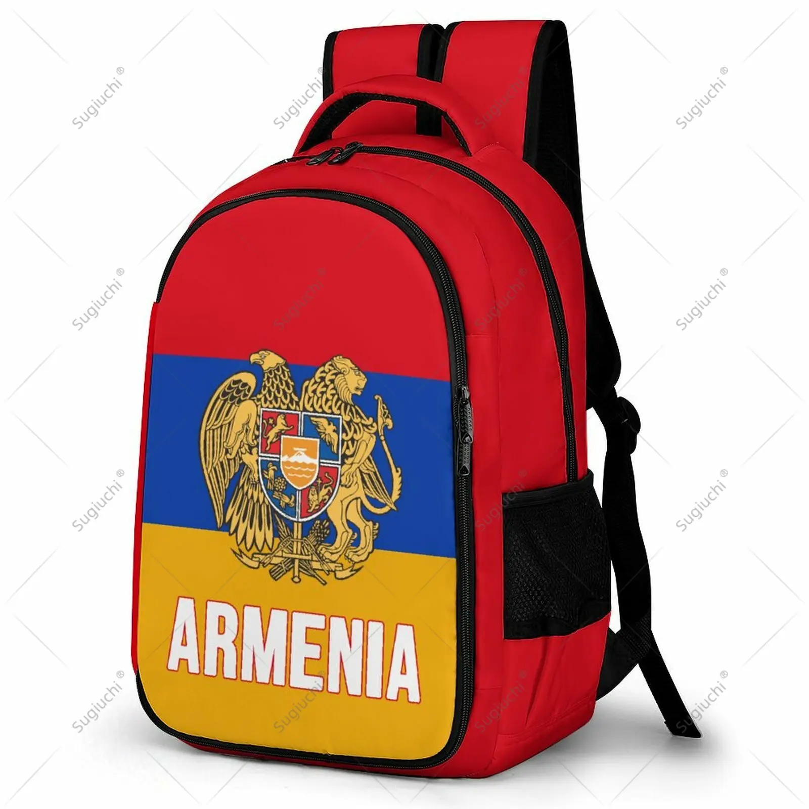 

Backpack Armenia Flag Student Schoolbag Smart Business Travel Leisure Backpack Laptop Back Pack Office Work Bag