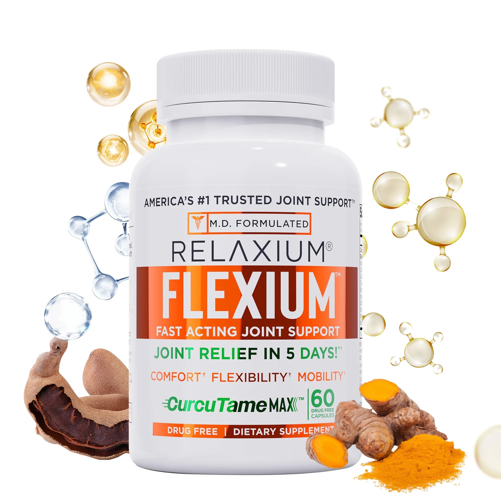 

Relaxium Flexium — добавка для поддержки суставов, помогающая облегчить боль в мышцах и артрите, улучшает мобильность и иммунитет