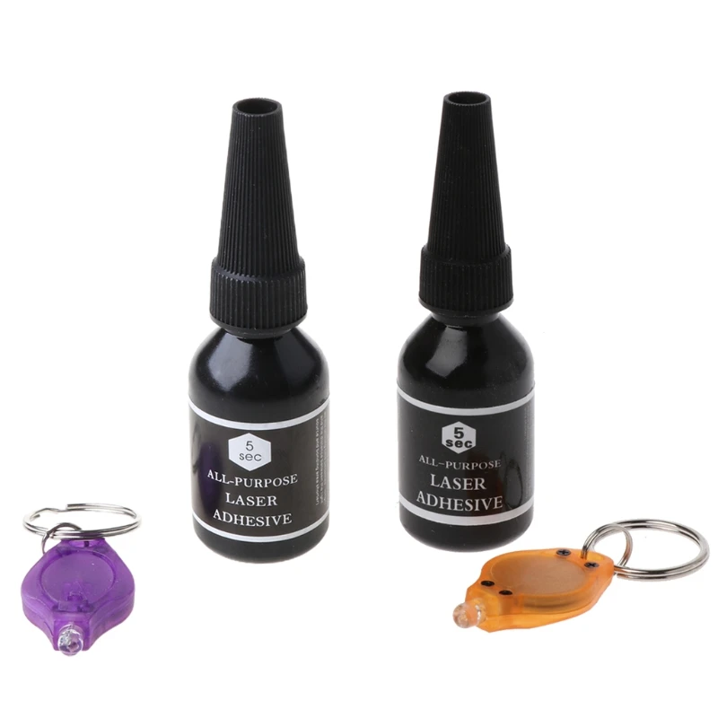 15ml UV Light Curing Large Area Glass Bonding Sunlight Curing Resin Crystal Liquid Easy to Use