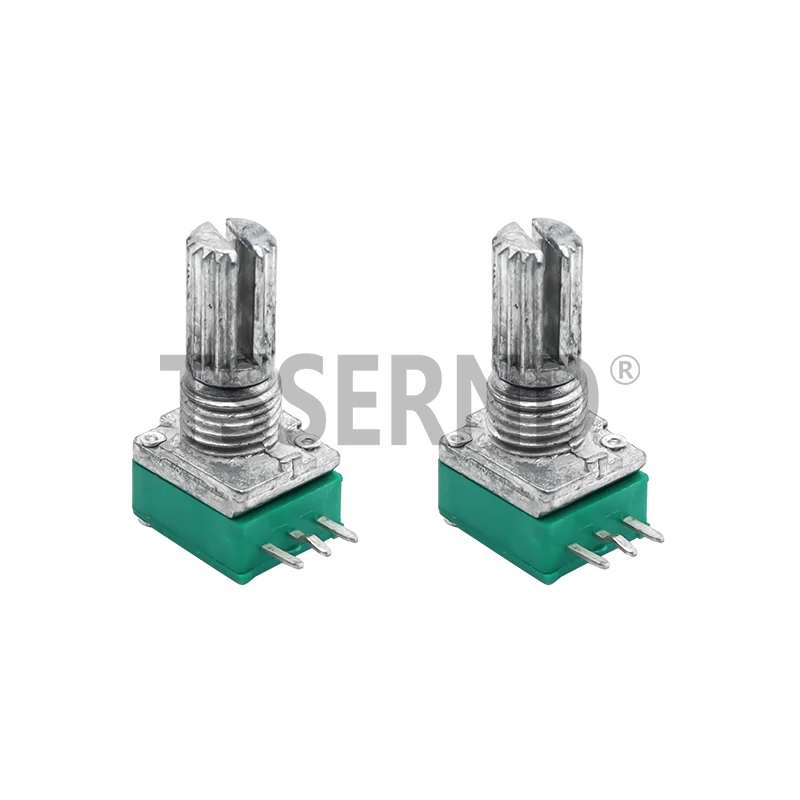 5 Stücke Potentiometer Industrieschalter RK097 RK097N 3Pin B1K 5K 10K 20K 50K 100K 500K Schalter Audio Welle 15mm Verstärker Abdichtung
