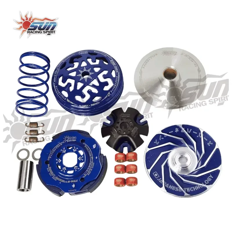 

SUN Racing Taiwan Made New Steel CVT System Kit N-MAX V2/AEROX V2 Scooter Retrofit Upgrade
