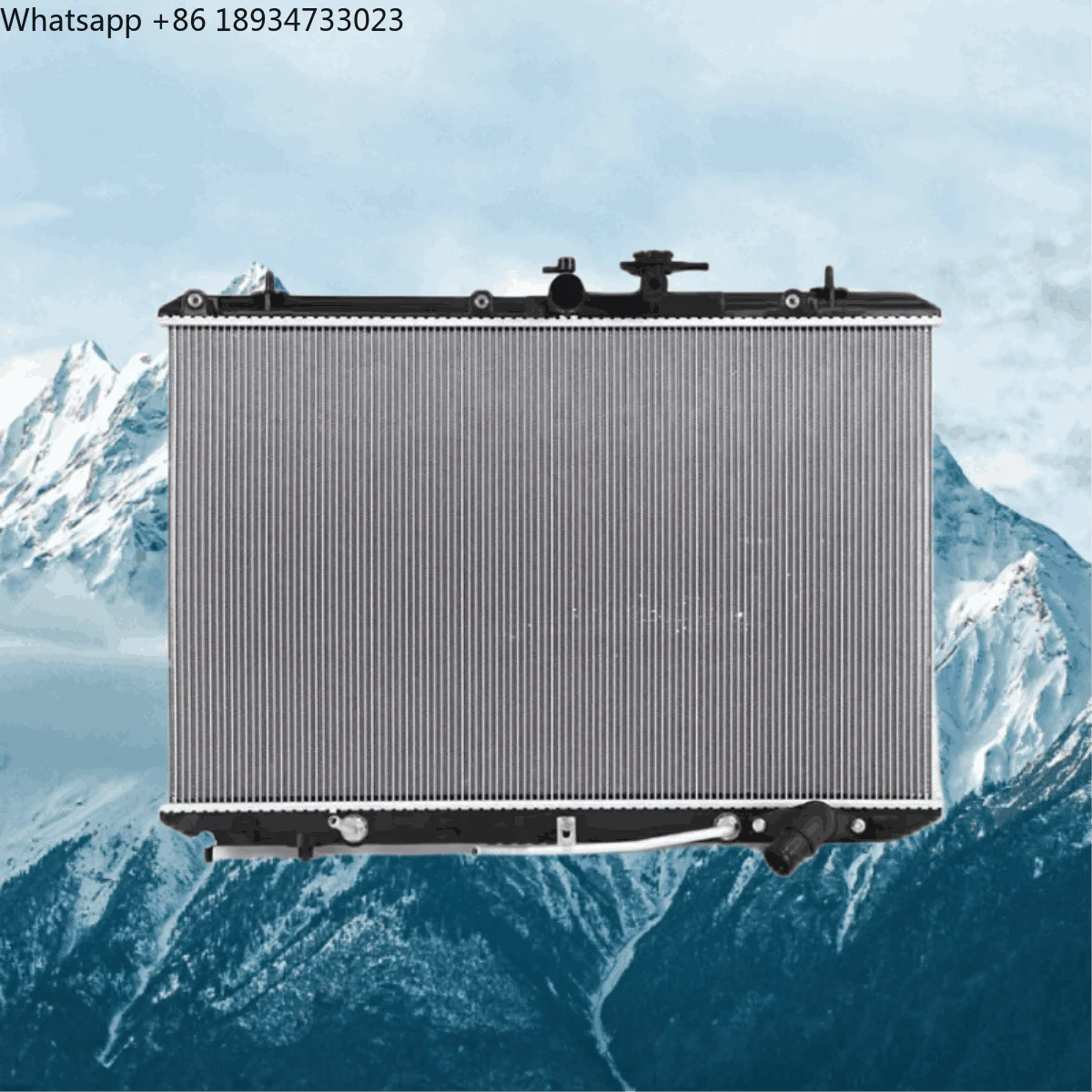 

for Toyota for Highlander Radiator Assembly Engine Cooling & Air Conditioning Condenser with Water Tank Cooling Net