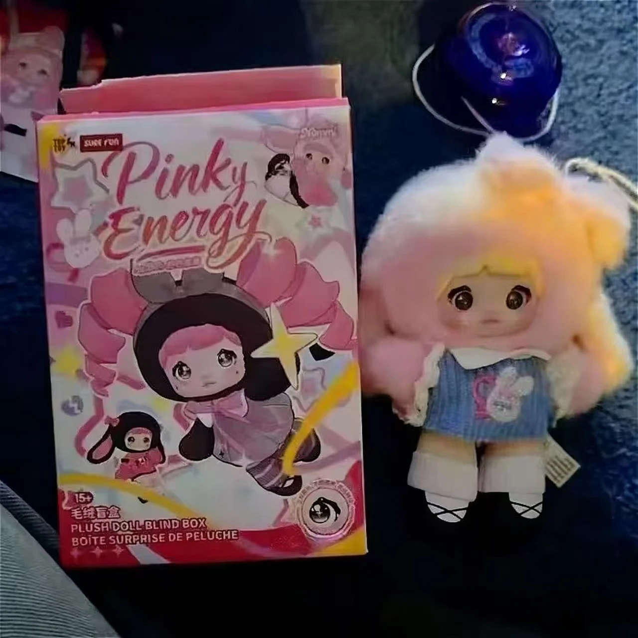 

Коллекционная виниловая кукла Nommi Pink Energy Series в слепой коробке, милая игрушка-сюрприз, загадочный набор, украшение для дома, кавайный кулон, подарок для девочек