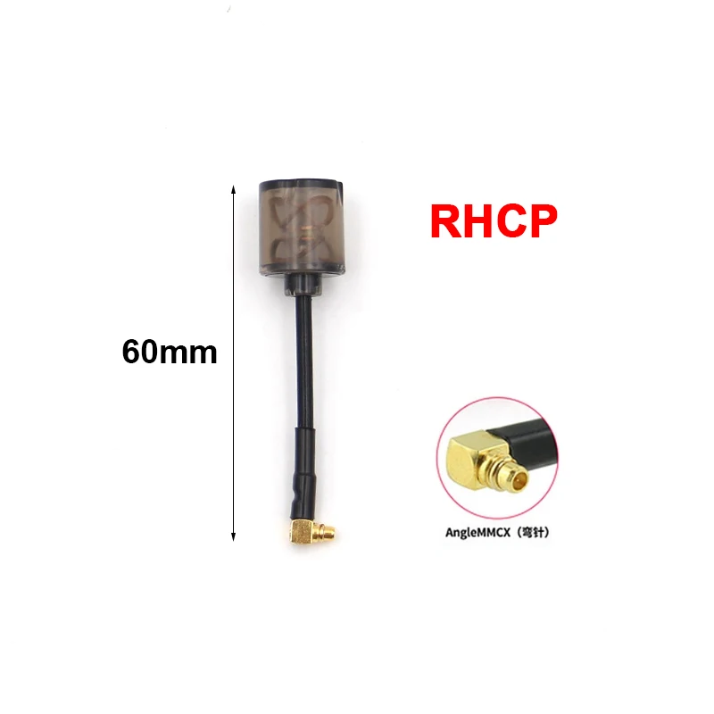 Lollipop 5 RHCP/LHCP 5.8G 2.8dBi MINI FPV Antenne SMA/RP-SMA/MMCX-Straight/MMCX-hoek/UFL voor RC Zender Ontvanger Drones DIY